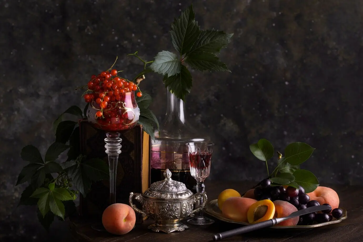 Barocker Stil mit einer köstlichen Früchteauswahl